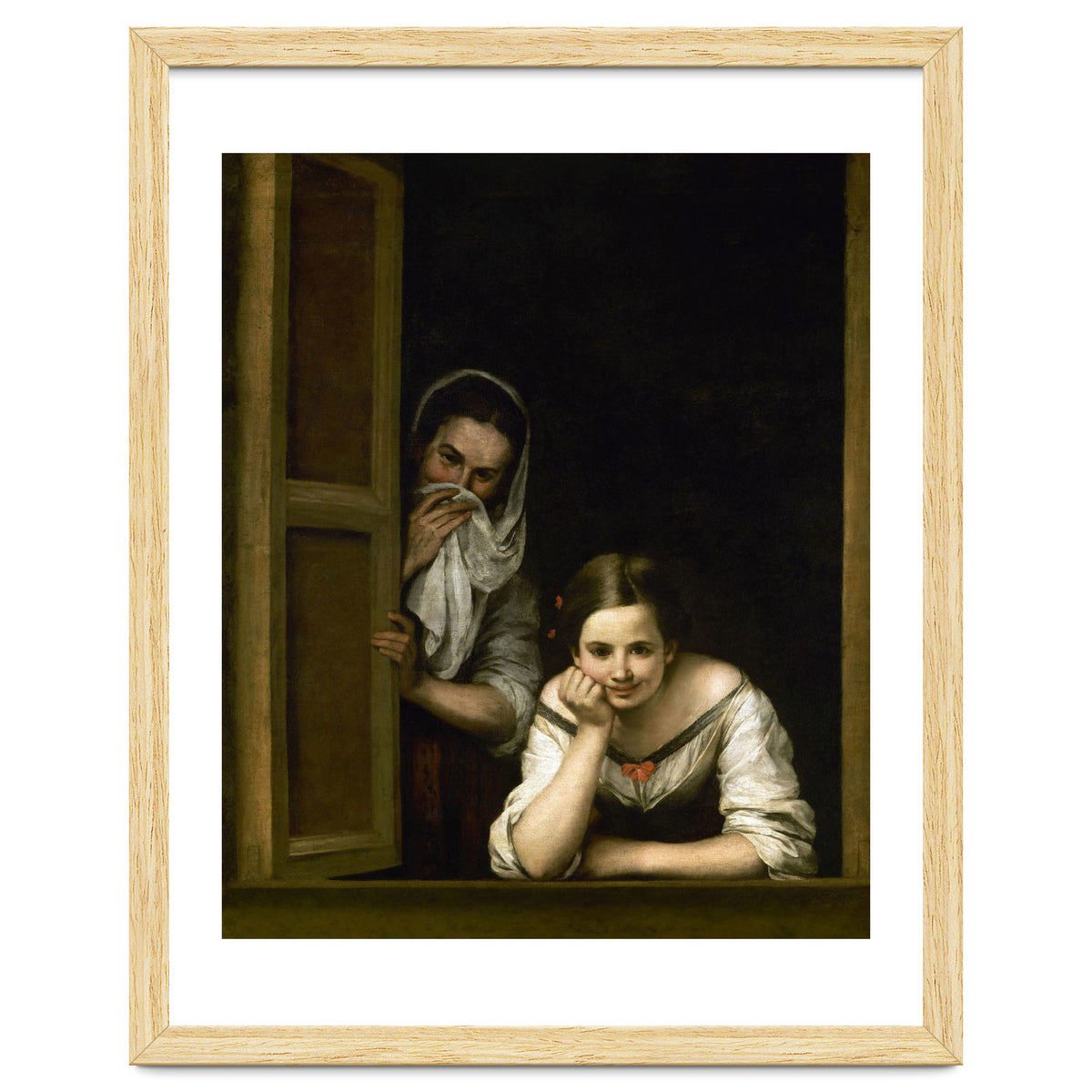 Bartolome Esteban Murillo:Two Women at a Window, c.1655/1660. National Gallery of Art Washington DC.