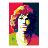 Jim Morrison Legendary Rock Pop Art WPAP (Print Only) thumbnail
