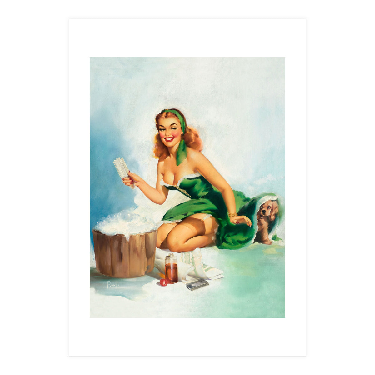 Time For A Bath (Print Only)