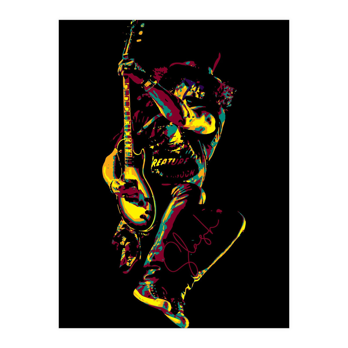 Slash Musician Legend (Print Only)