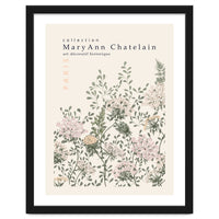 Historic decorative art Paris Queen Anne's lace