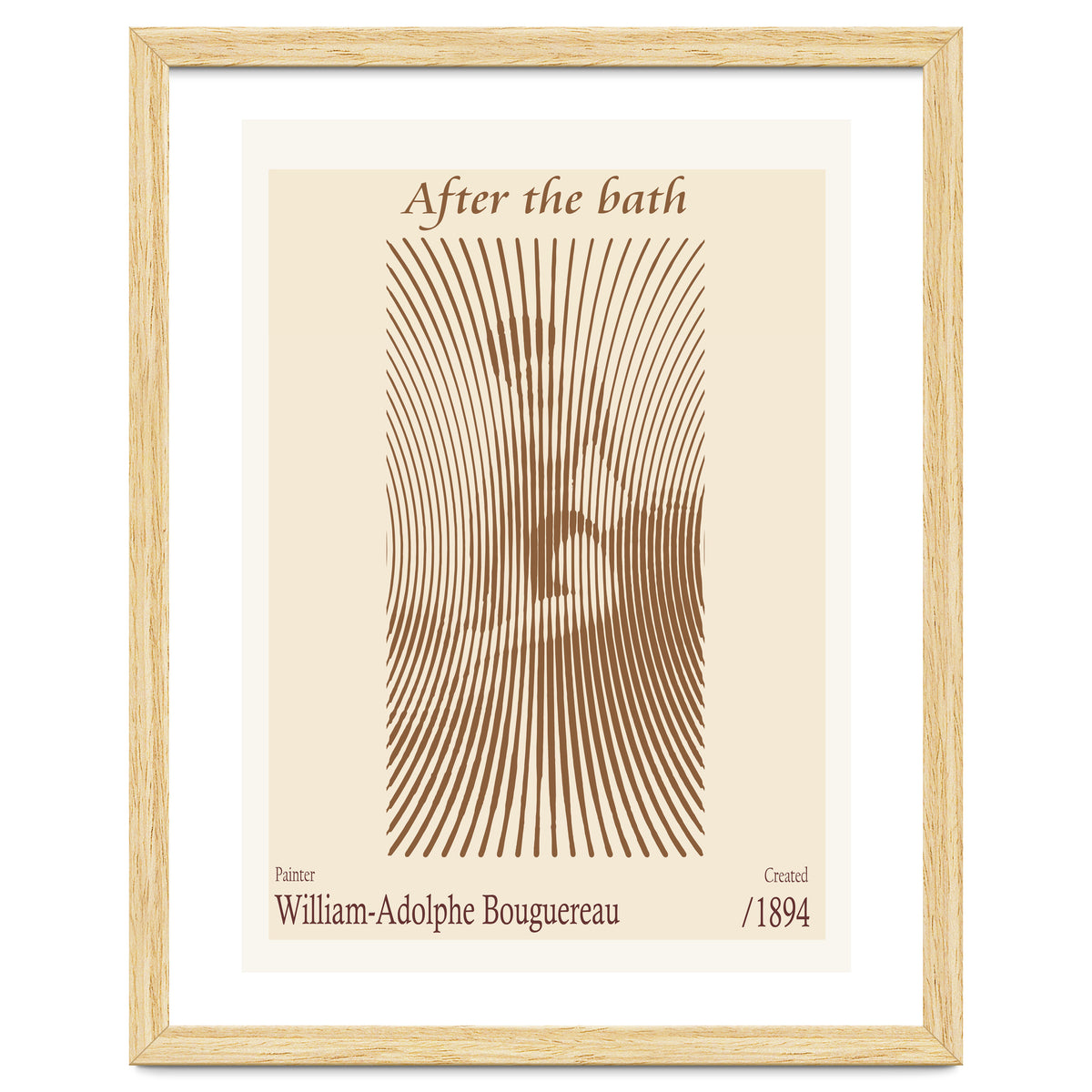 After The Bath – William Adolphe Bouguereau (1875)