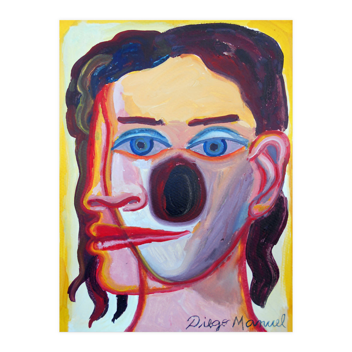 Cabeza De Mujer 27 (Print Only)