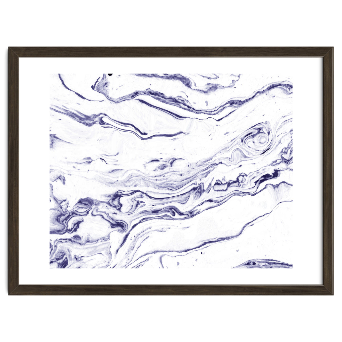 Navy Blue Marble #society6 #decor #marble