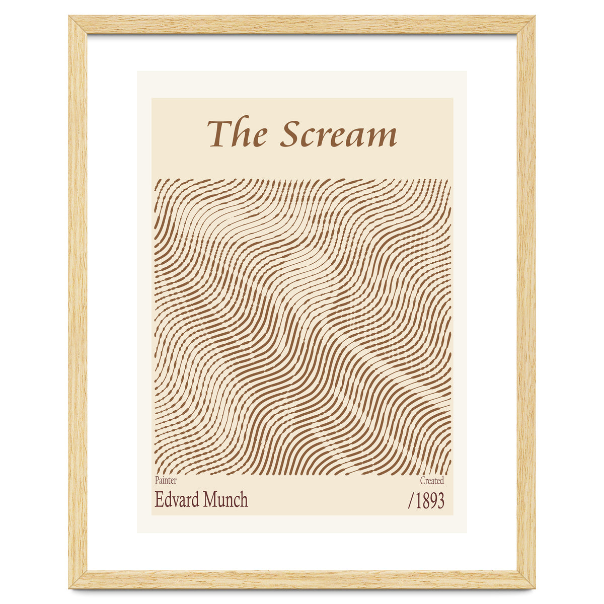 The Scream – Edvard Munch (1893)