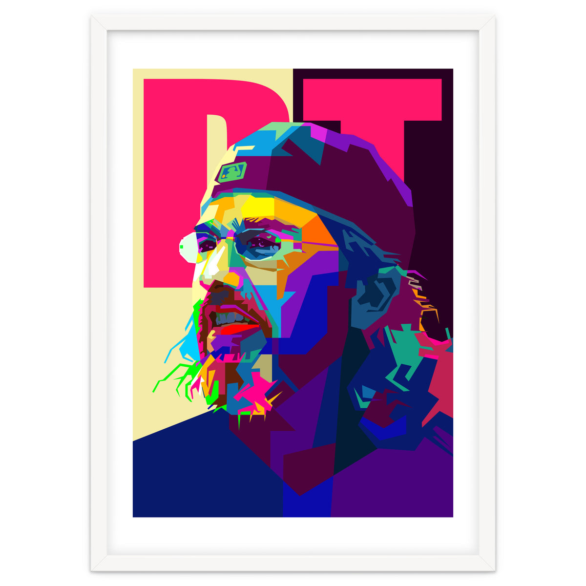 Mike Portnoy Drum Musician Pop Art WPAP