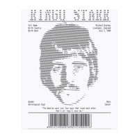 Receipt Art Ringo Starr Quotes (Print Only)