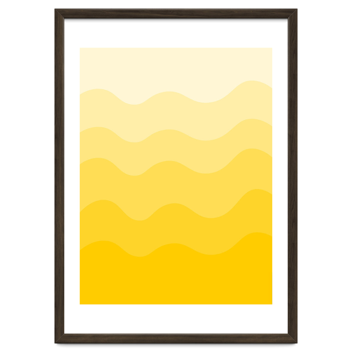 Yellow gradient design