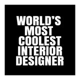 world's most coolest interior designer (Print Only) thumbnail