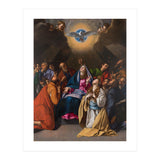 Fray Juan Bautista Maíno / 'Pentecost', 1615-1620, Spanish School, Oil on canvas, 324 cm x 246 cm. (Print Only) thumbnail