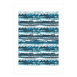 Beach Sea Ocean Waves Aqua Blue (Print Only) thumbnail
