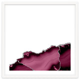 Burgundy & Silver Agate Texture 13 thumbnail