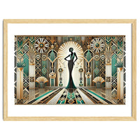 Art Deco Glamour Woman