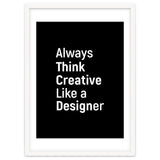 Always Think Creative Like A Designer thumbnail