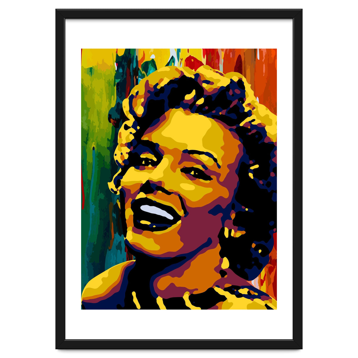Marilyn Monroe Colorful abstract 2