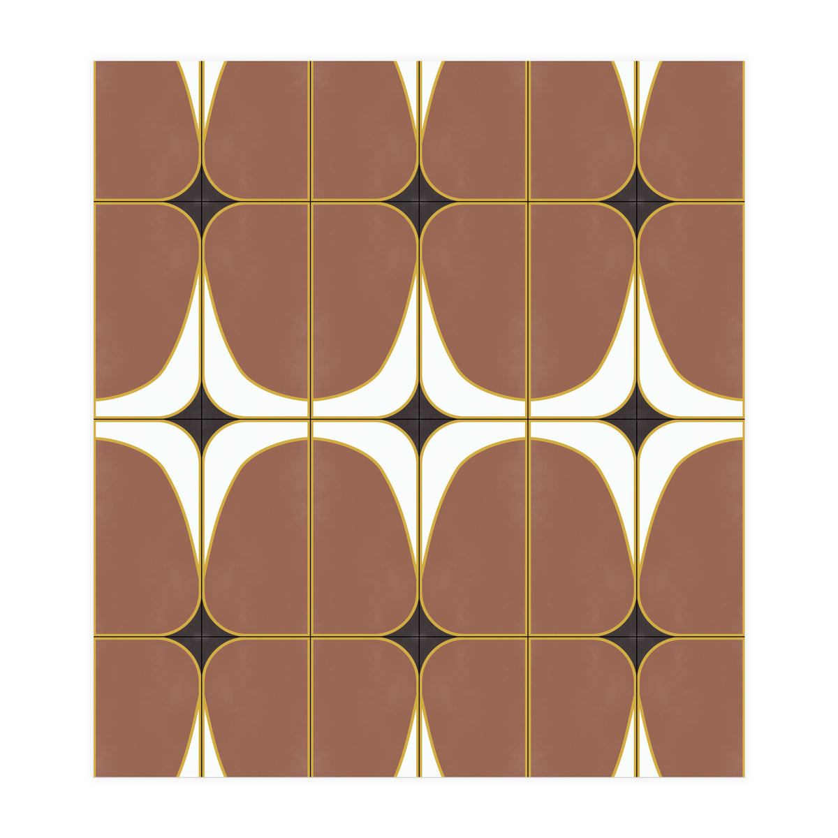 Elegant Sassy Seventies Tiles (Print Only)