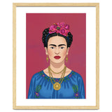 Frida Kahlo Portrait Illustration thumbnail