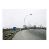 Street light on the curving road (Print Only) thumbnail