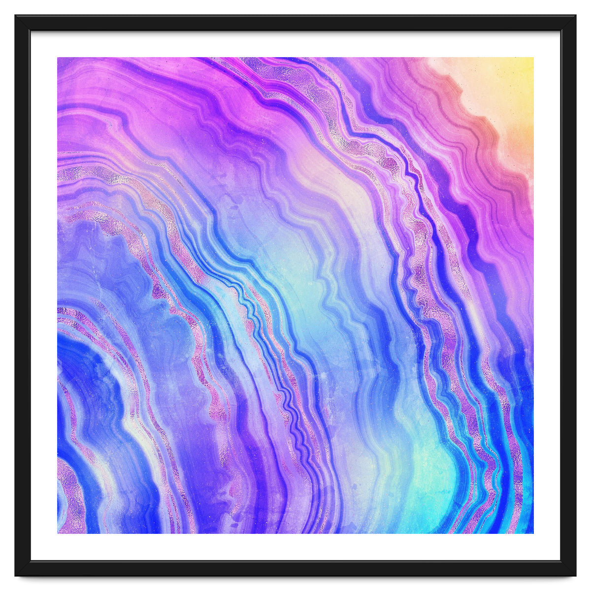 Neon Agate Texture 07