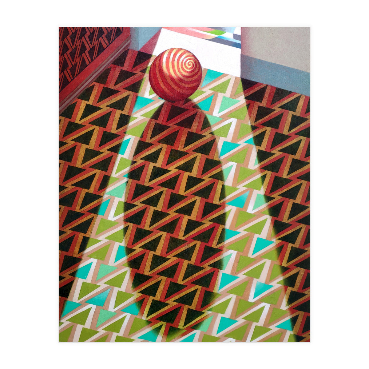 The entrance of the church (Print Only)