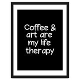 Coffee and art are my life therapy thumbnail
