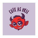 Cute as Hell Devil with Dark Text (Print Only) thumbnail