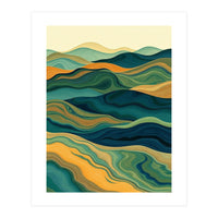 Rolling Hills of Oceania (Print Only)