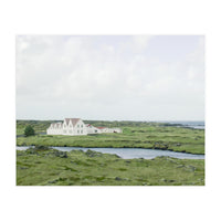 House in the green field - Iceland (Print Only)