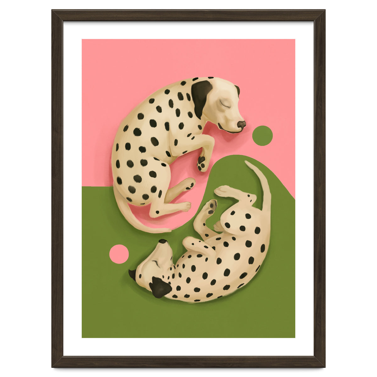 Yin And Yang Dalmatians