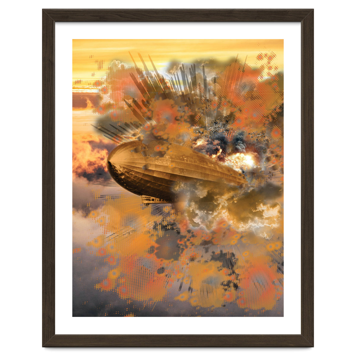 Zeppelin Balloon Explosion