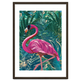 Flamingo in the jungle thumbnail