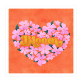 Bloom Floral Heart (Print Only) thumbnail