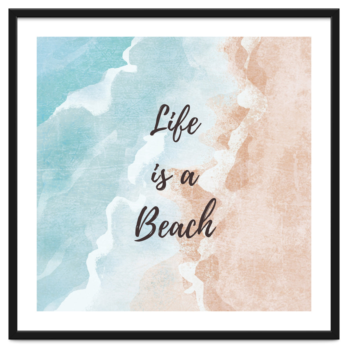 Life's a beach, enjoy the waves 🌊