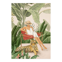 The Lady And The Tiger II (Print Only)