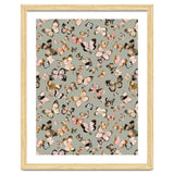 Flying Butterflies Gold Beige thumbnail