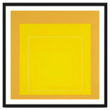 JOSEF ALBERS - HOMAGE TO THE SQUARE YELLOW thumbnail