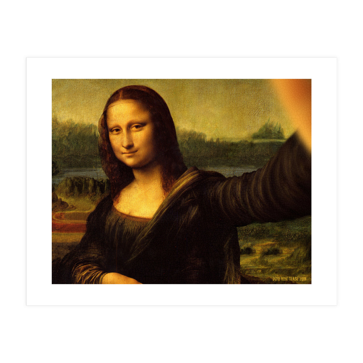 Mona Lisa - Selfie (Print Only)