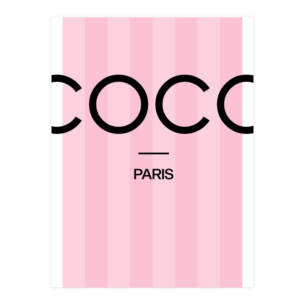 Paris Fashion Quote Art, Coco Chanel, Chic Decor (Print Only)