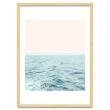 Sea Breeze, Minimal Nature Ocean Photography, Scenic Landscape Pastel Luxe Sea thumbnail