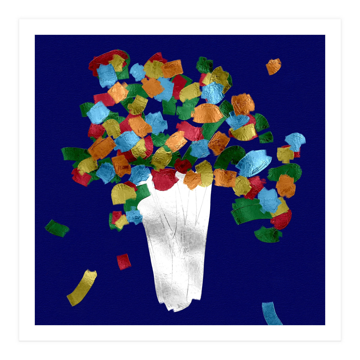 Abstract Flowers  (Print Only)