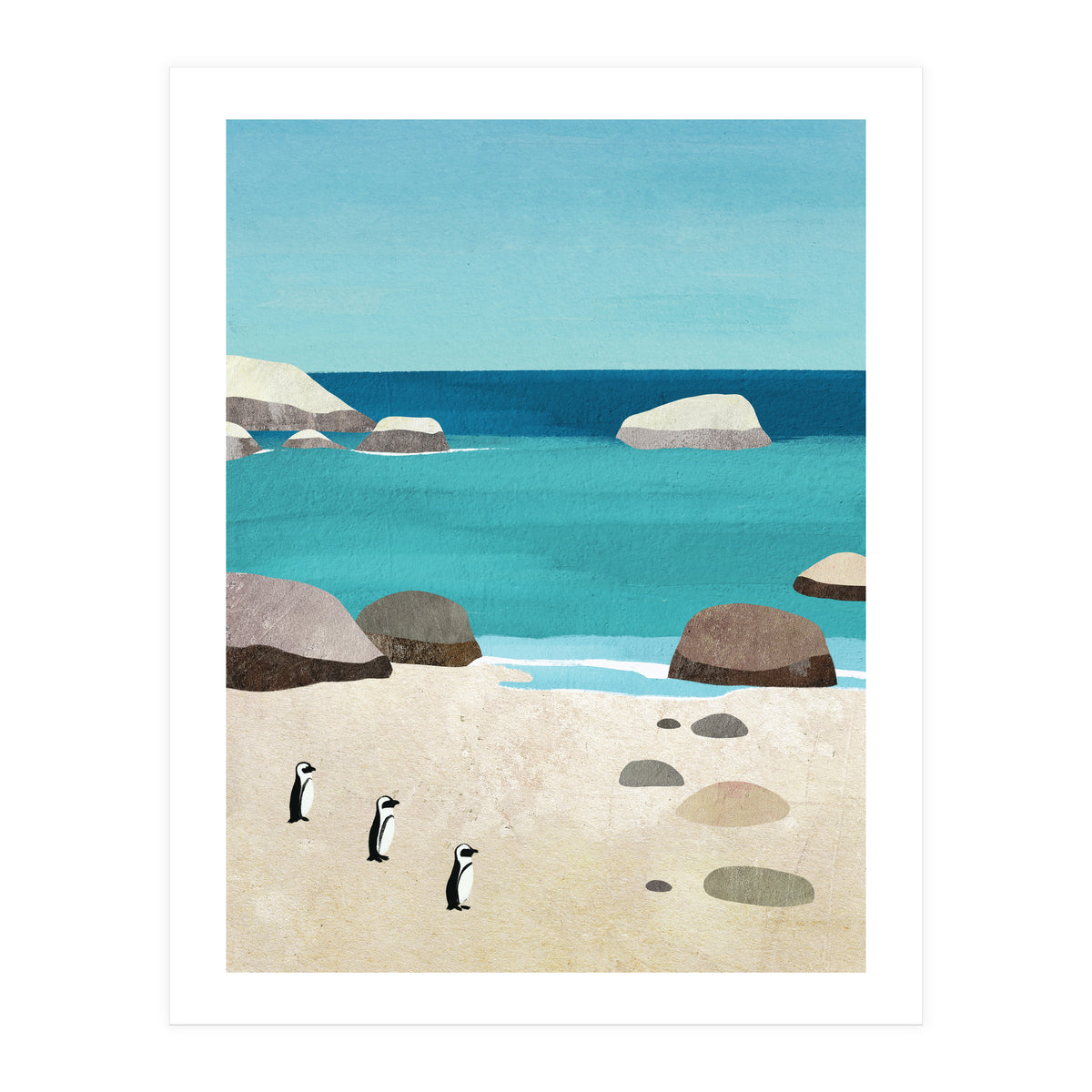Penguins, Boulders Beach  (Print Only)