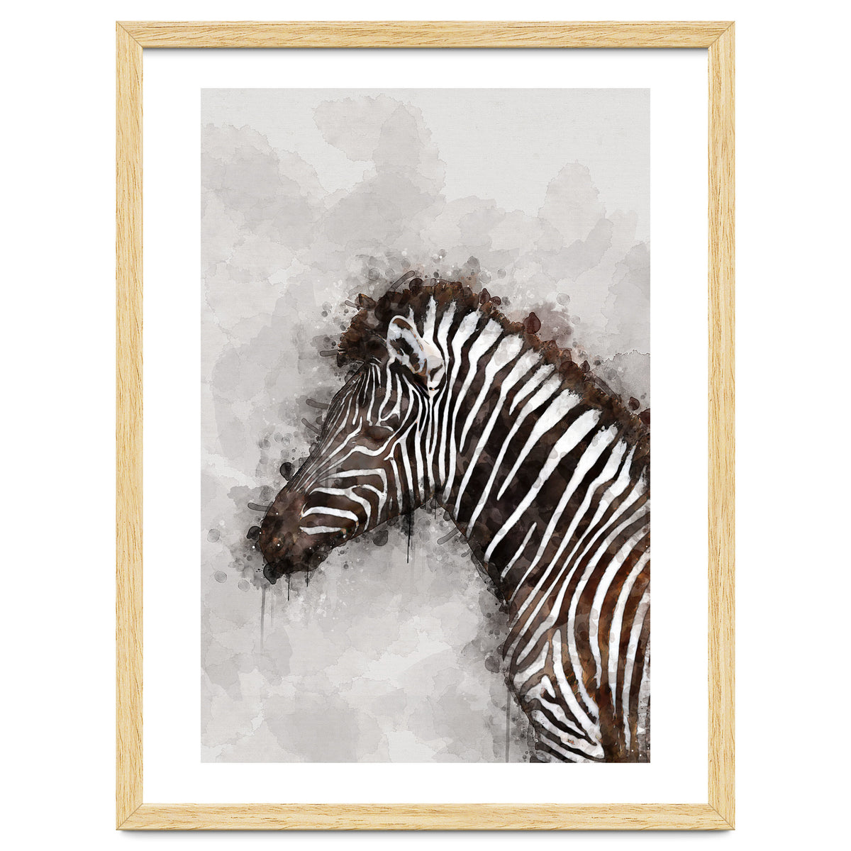 Zebra Watercolor