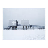 First aid house in the winter seascape (Print Only) thumbnail
