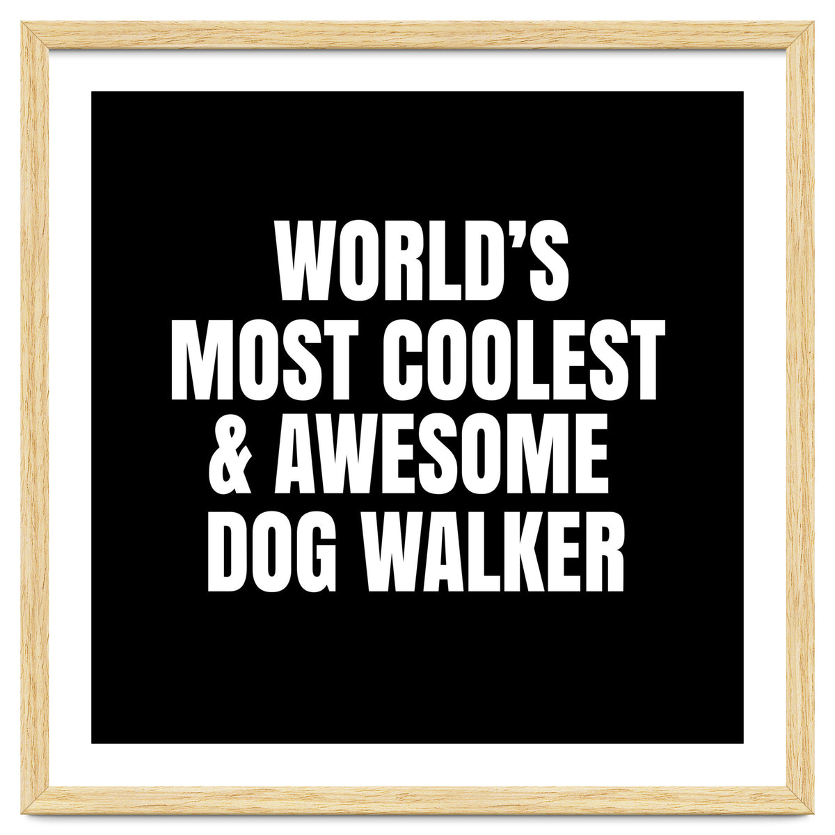 World's most coolest and awesome dog walker