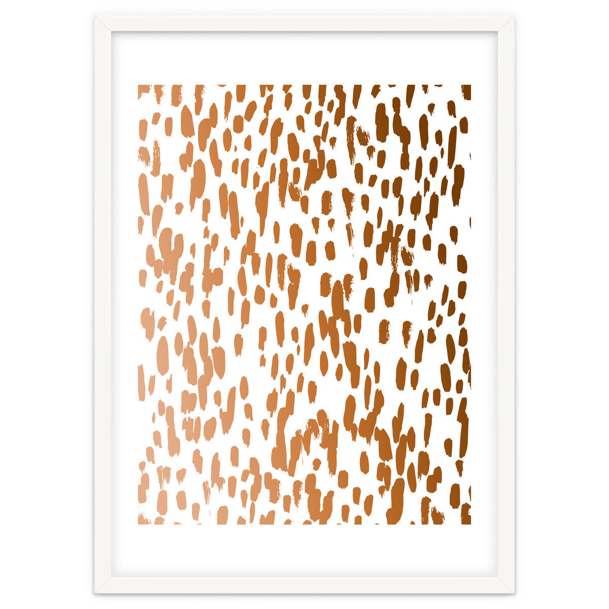 Copper Brushstrokes #society6 #decor #interiors