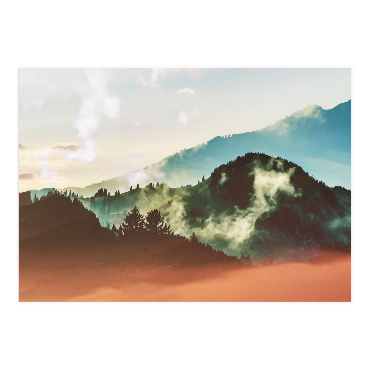 Mighty Mountain #society6 #decor #buyart (Print Only)