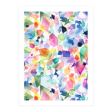 Colorful Watercolor Crystals and Gems (Print Only) thumbnail