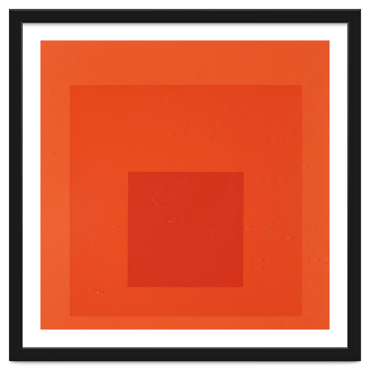 JOSEF ALBERS - HOMAGE TO THE SQUARE RED