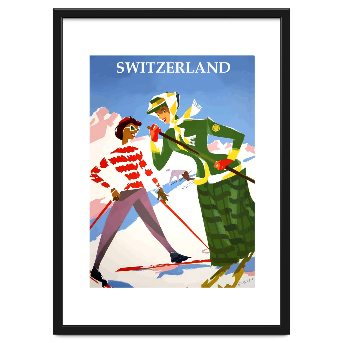 Skiing in Switzerland
