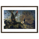 Frans Snyders / 'Concert of Birds', 1661, Flemish School, Oil on canvas, 203 cm x 334 cm, P07160. thumbnail